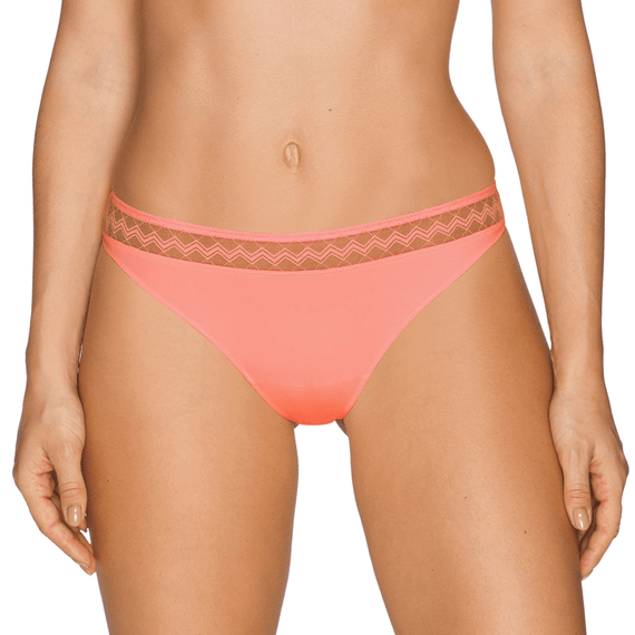 PrimaDonna Twist Zig Zag String Sweet Peach