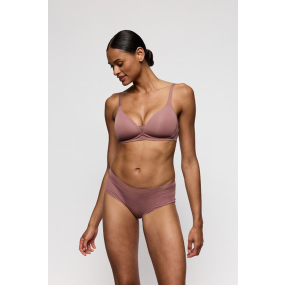 Marie Jo Louie Voorgevormde BH Zonder Beugels Satin Taupe