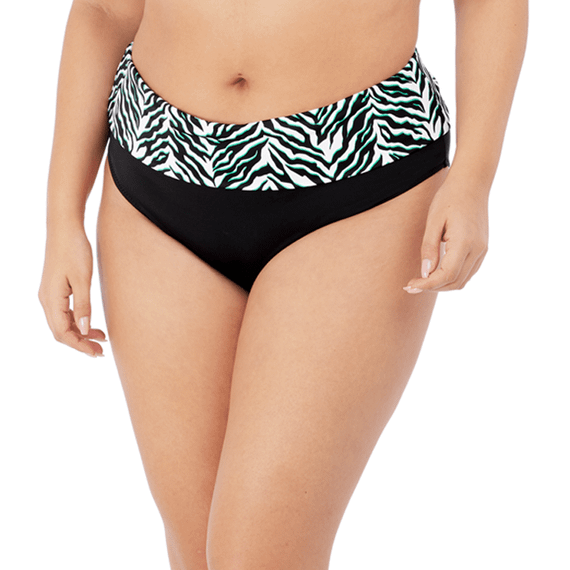 Elomi Swim Zulu Rhythm Vouwbroekje Black